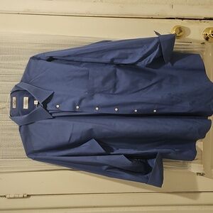 Van Heusen Blue Poplin Dress Shirt